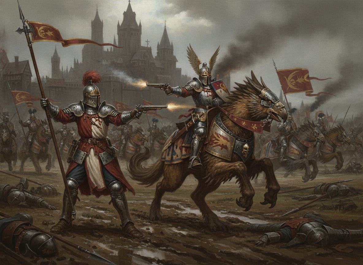 Demigryph Knights, unit art