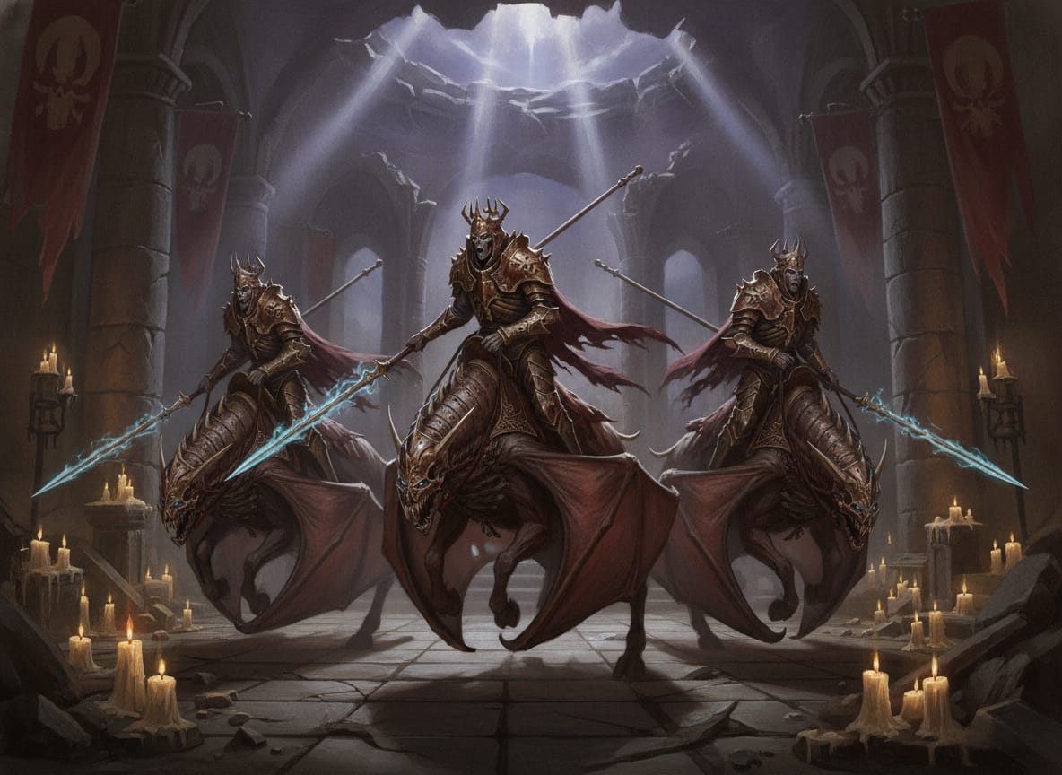 Morbheg Knights, unit art