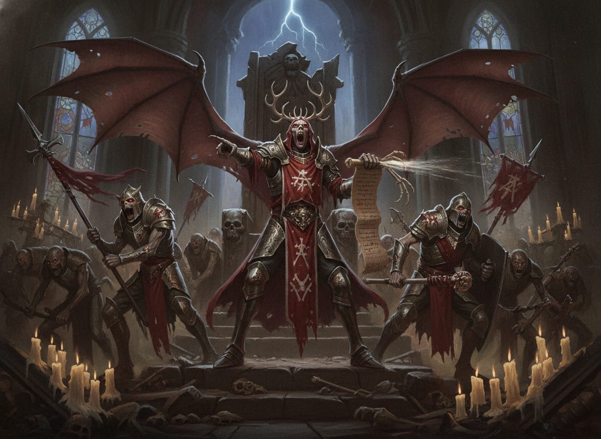 Marrowscroll Herald, unit art