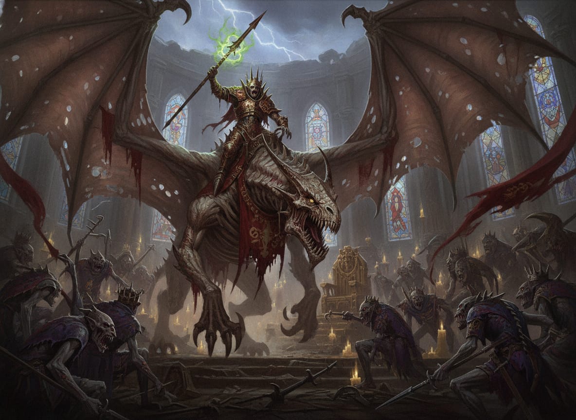Royal Zombie Dragon, unit art