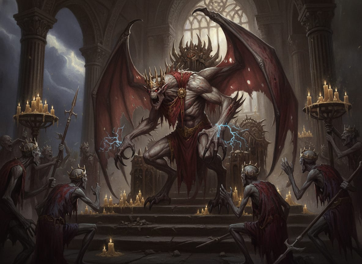Varghulf Courtier, unit art