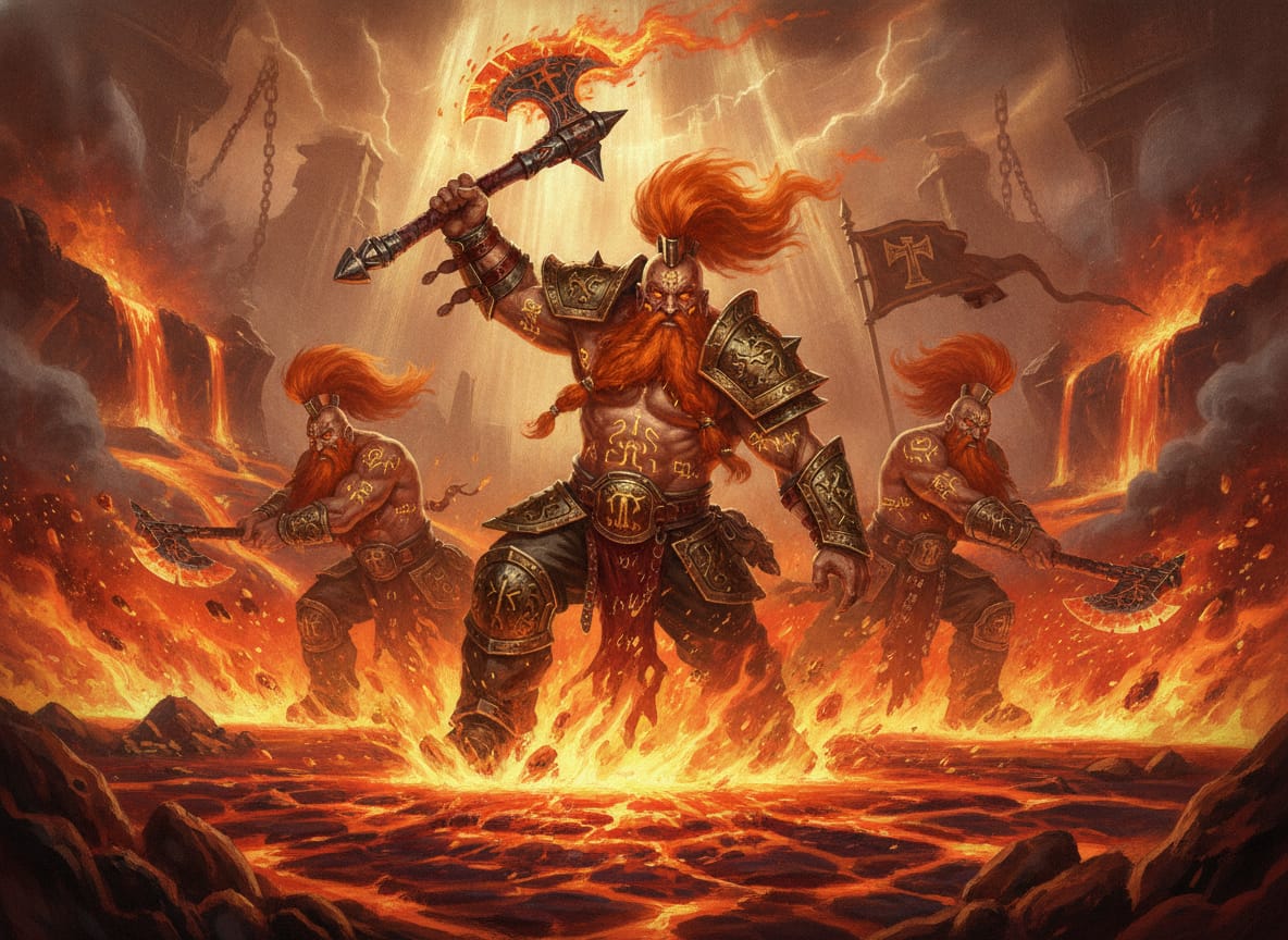 Auric Runesmiter, unit art