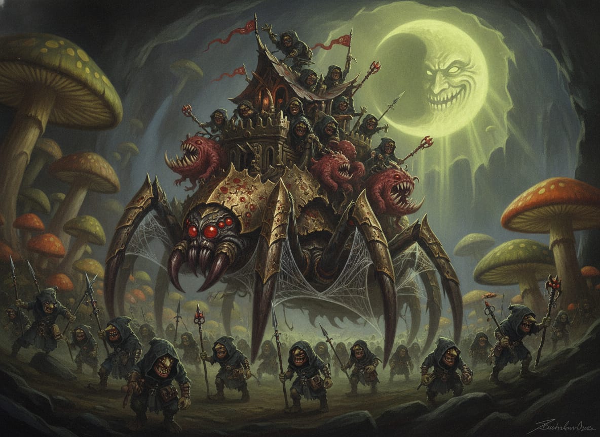 Arachnarok Spider, unit art