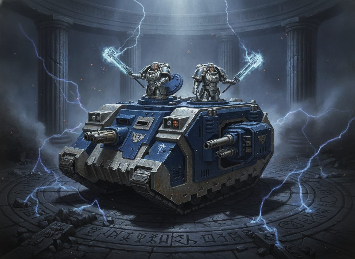 Land Raider Crusader, unit art