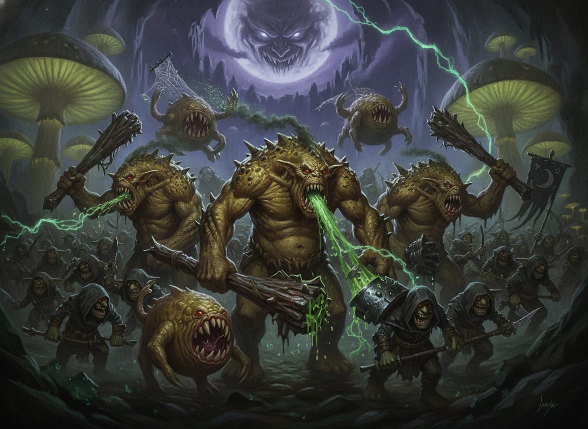 Fellwater Troggoths, unit art