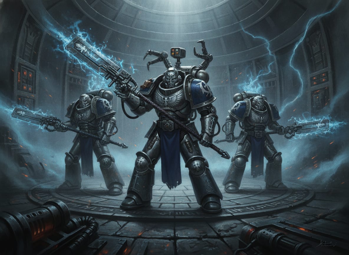 Techmarine, unit art