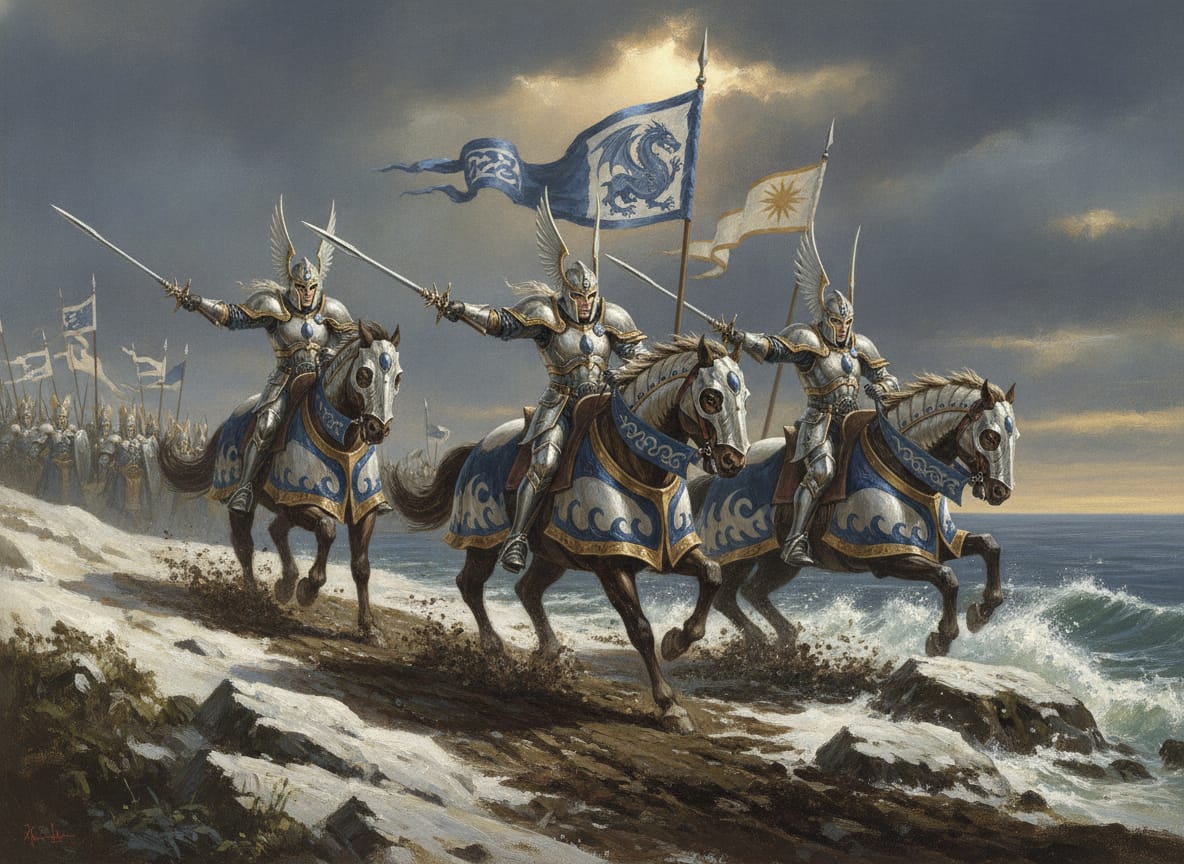 Silver Helms, unit art
