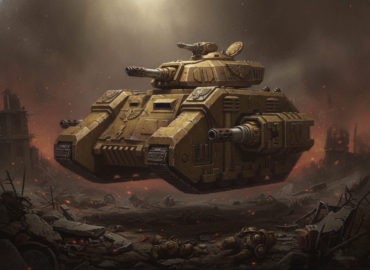Caladius Grav-tank, unit art