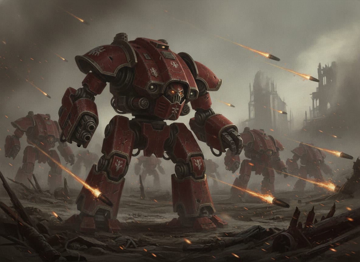 Castellax Battle-automata, unit art