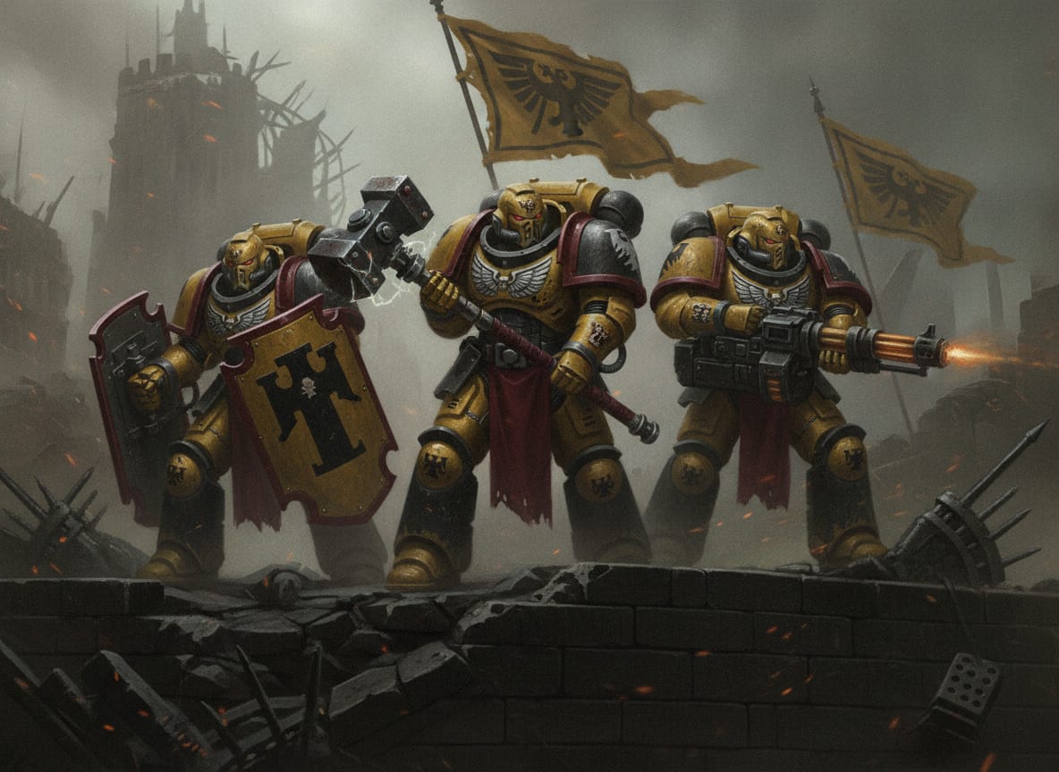 Phalanx Warders, unit art