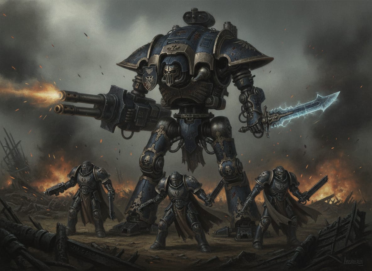 Cerastus Knight-Castigator, unit art