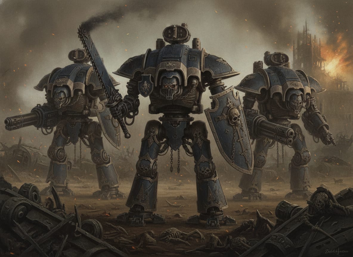 Questoris Knight Paladin, unit art