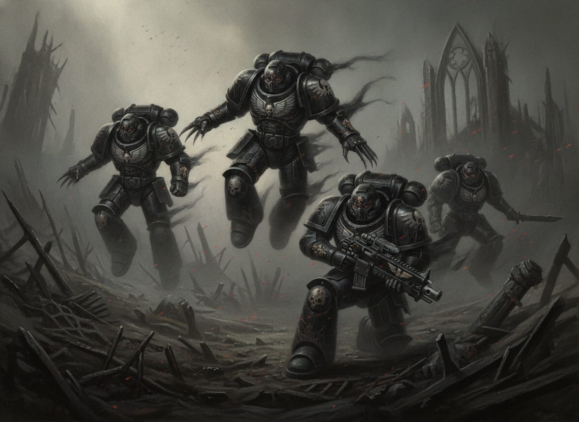 Mor Deythan Strike Squad, unit art