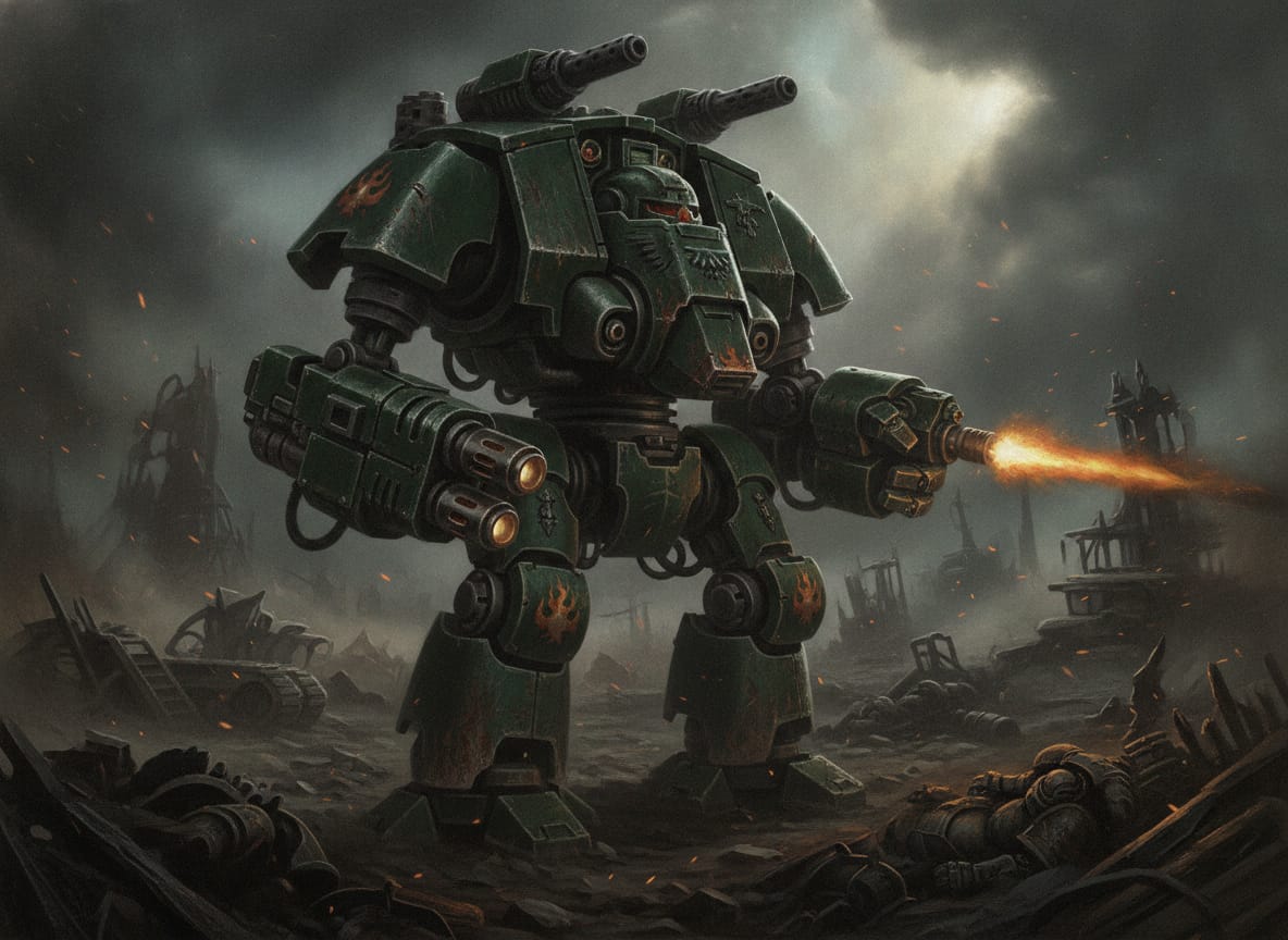 Contemptor Dreadnought, unit art