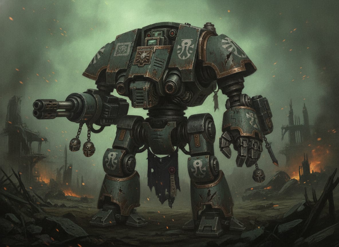 Contemptor Dreadnought, unit art
