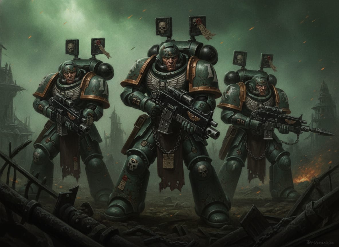 Legionary Tactical Squad, unit art