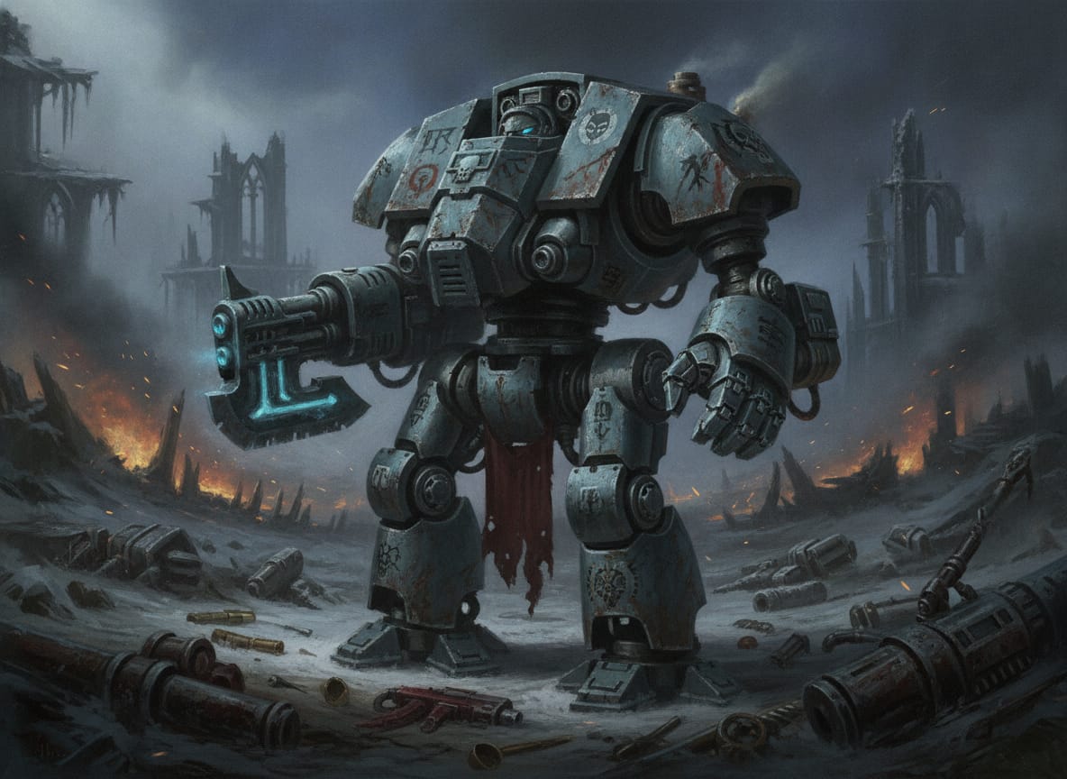 Contemptor Dreadnought, unit art