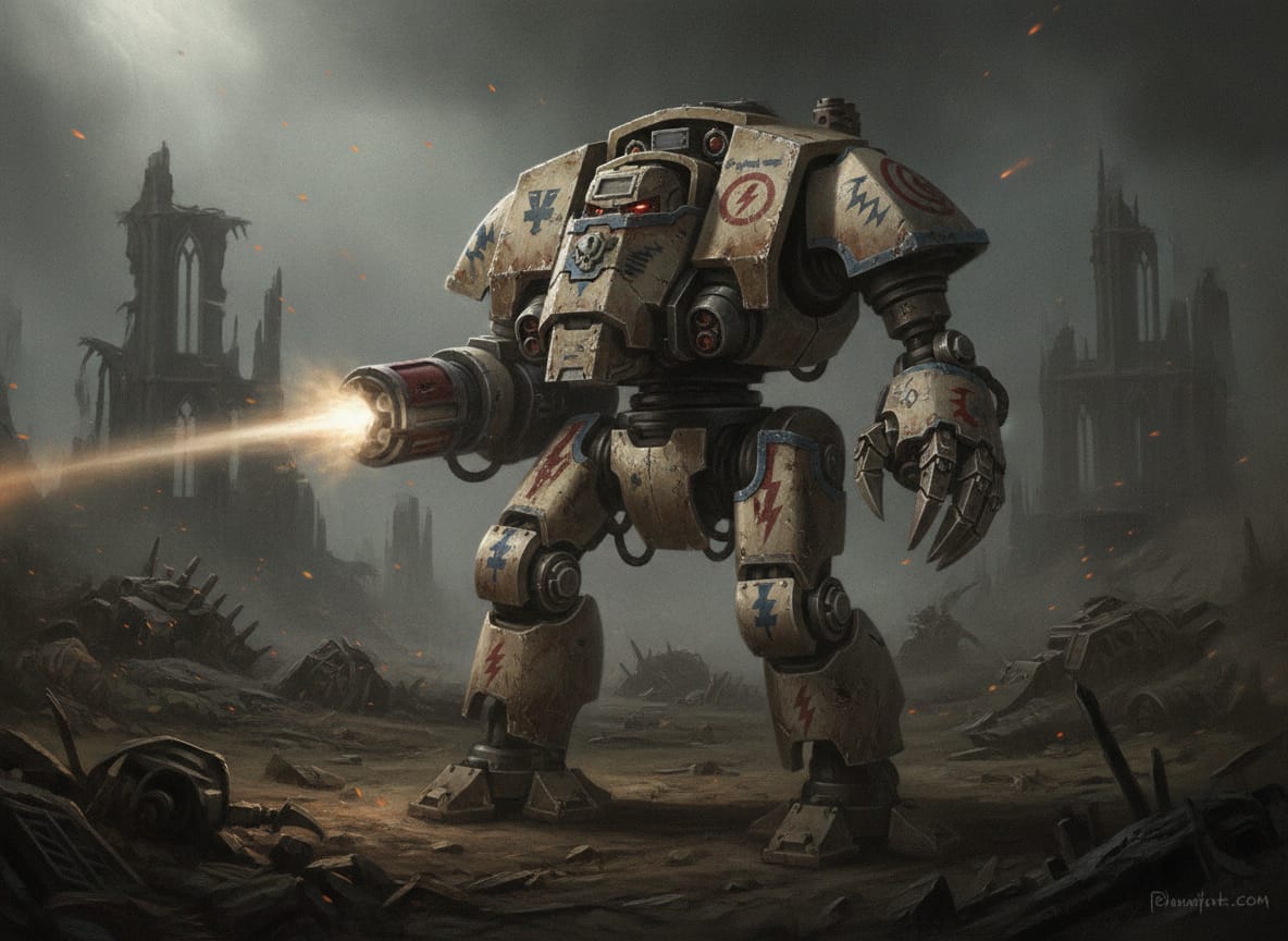 Contemptor Dreadnought, unit art