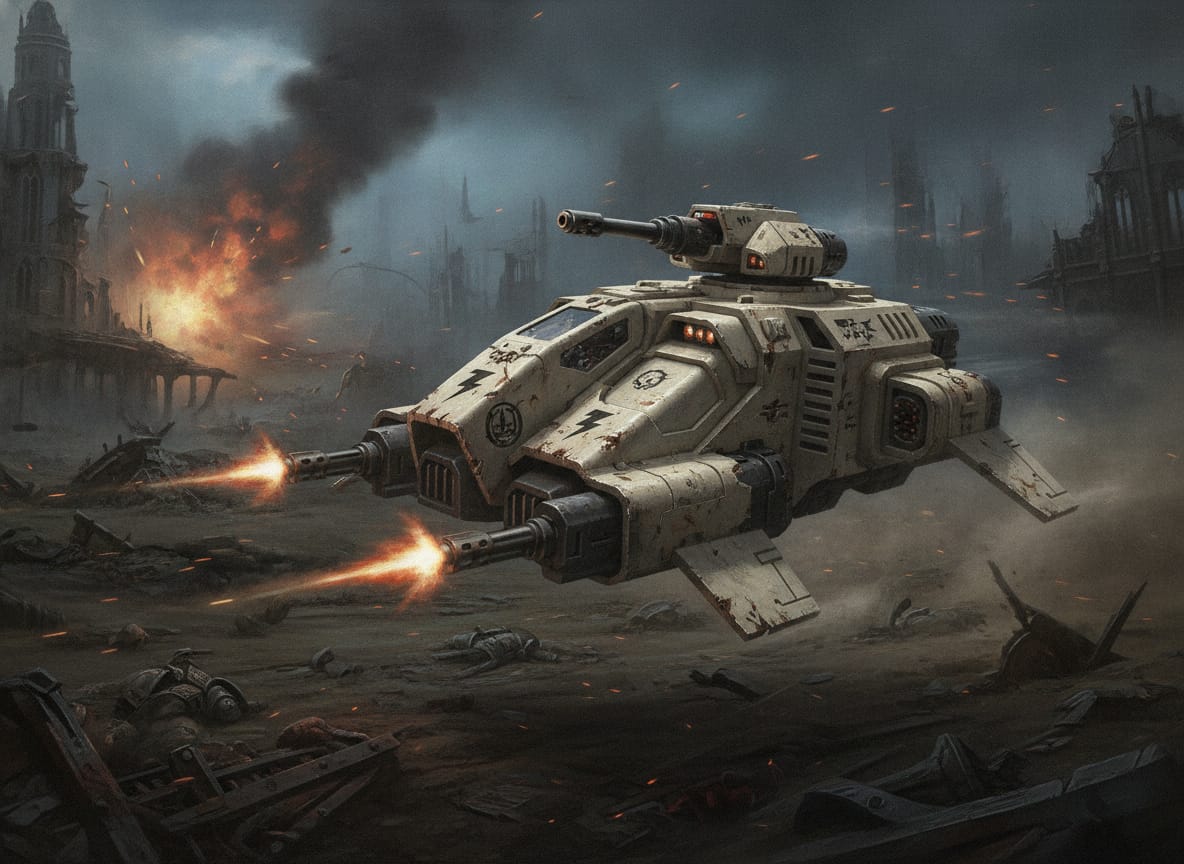 Kyzagan Assault Speeder, unit art