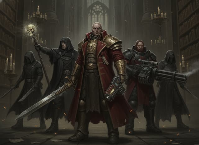 Rogue Trader Entourage