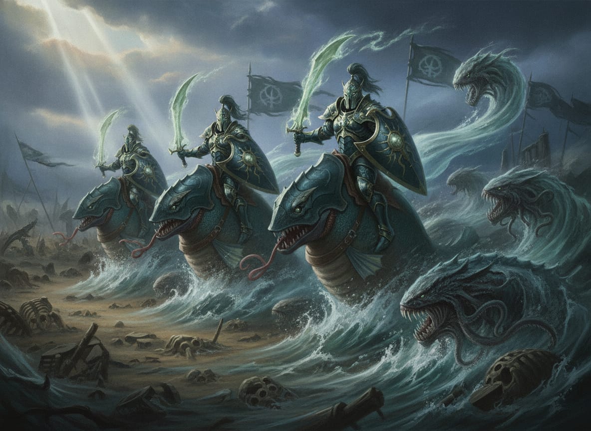 Akhelian Ishlaen Guard, unit art