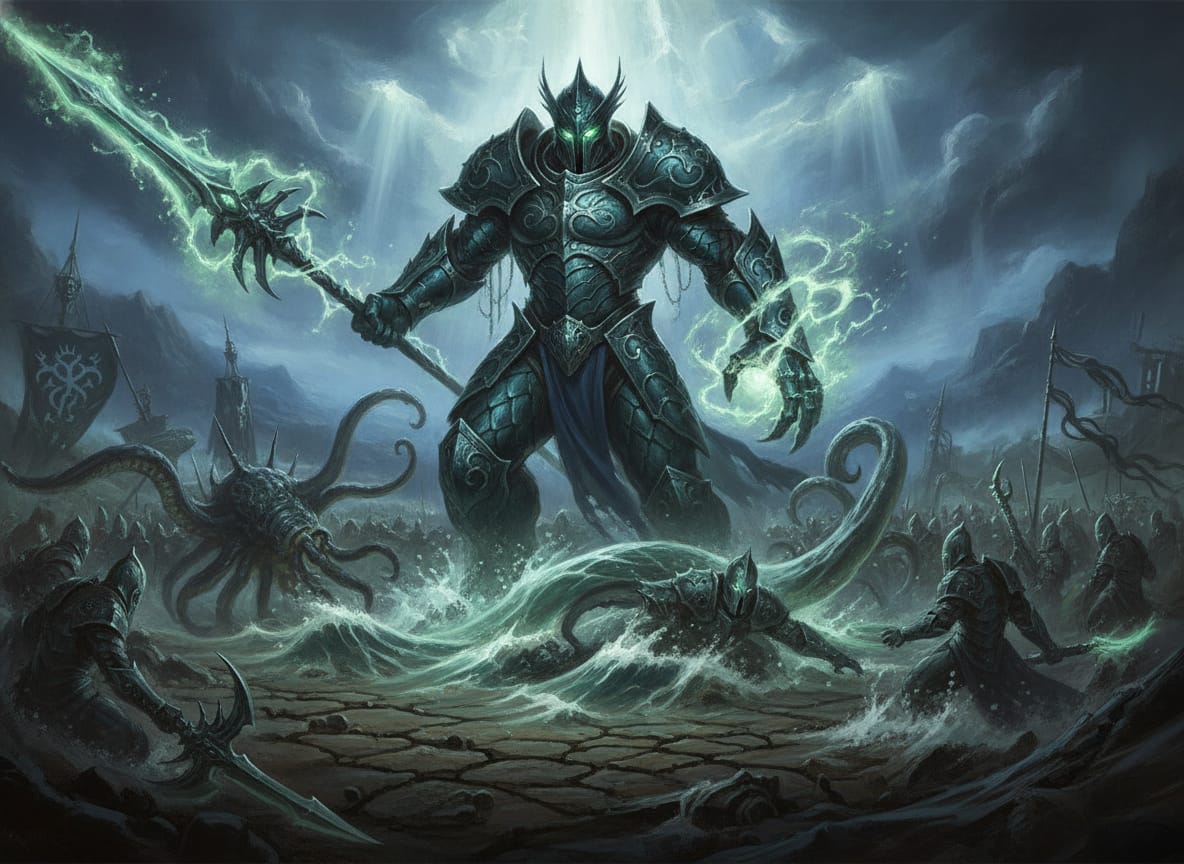 Eidolon of Mathlann, Aspect of the Storm, unit art