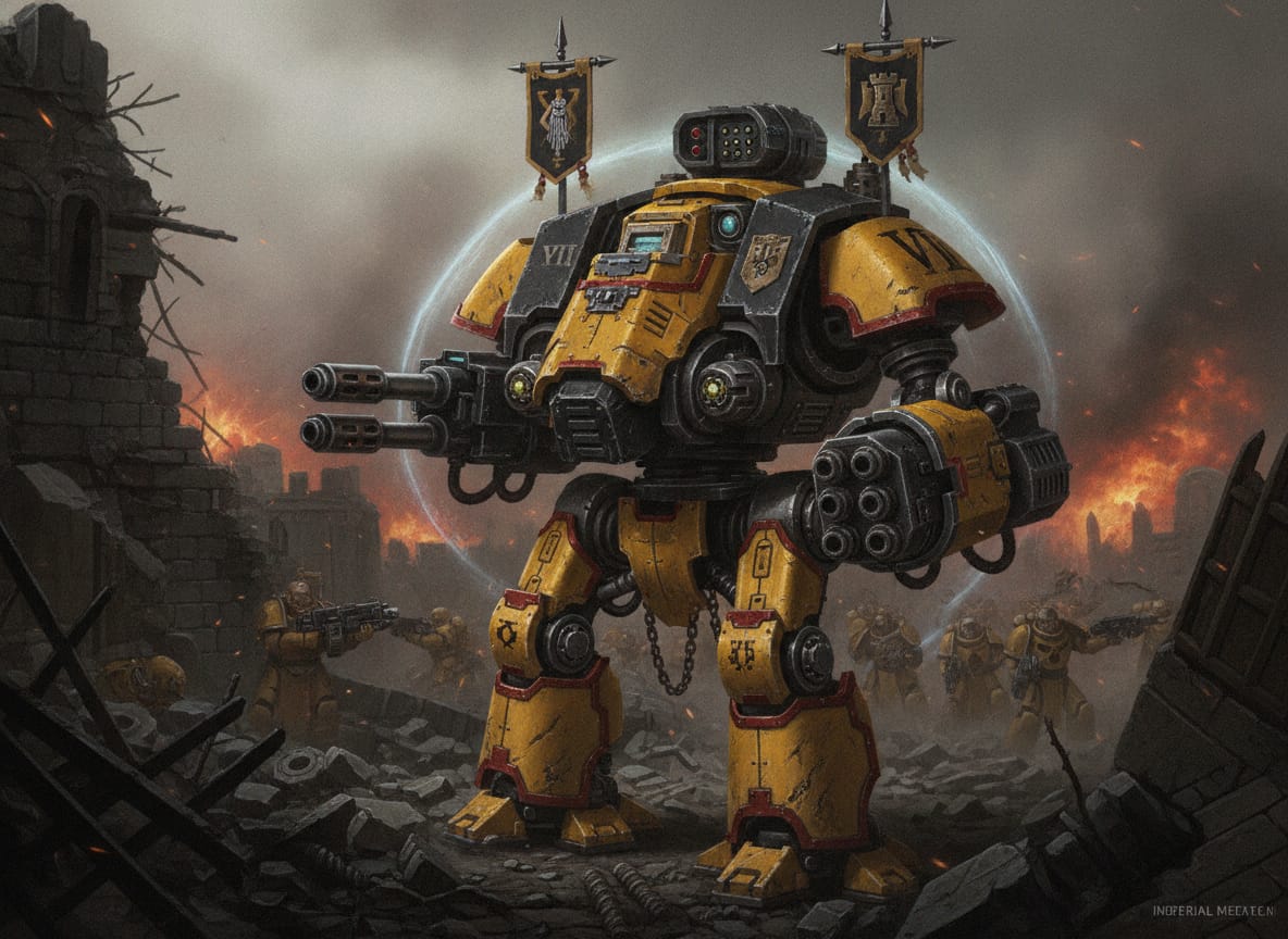 Legion Deredeo Dreadnought, unit art
