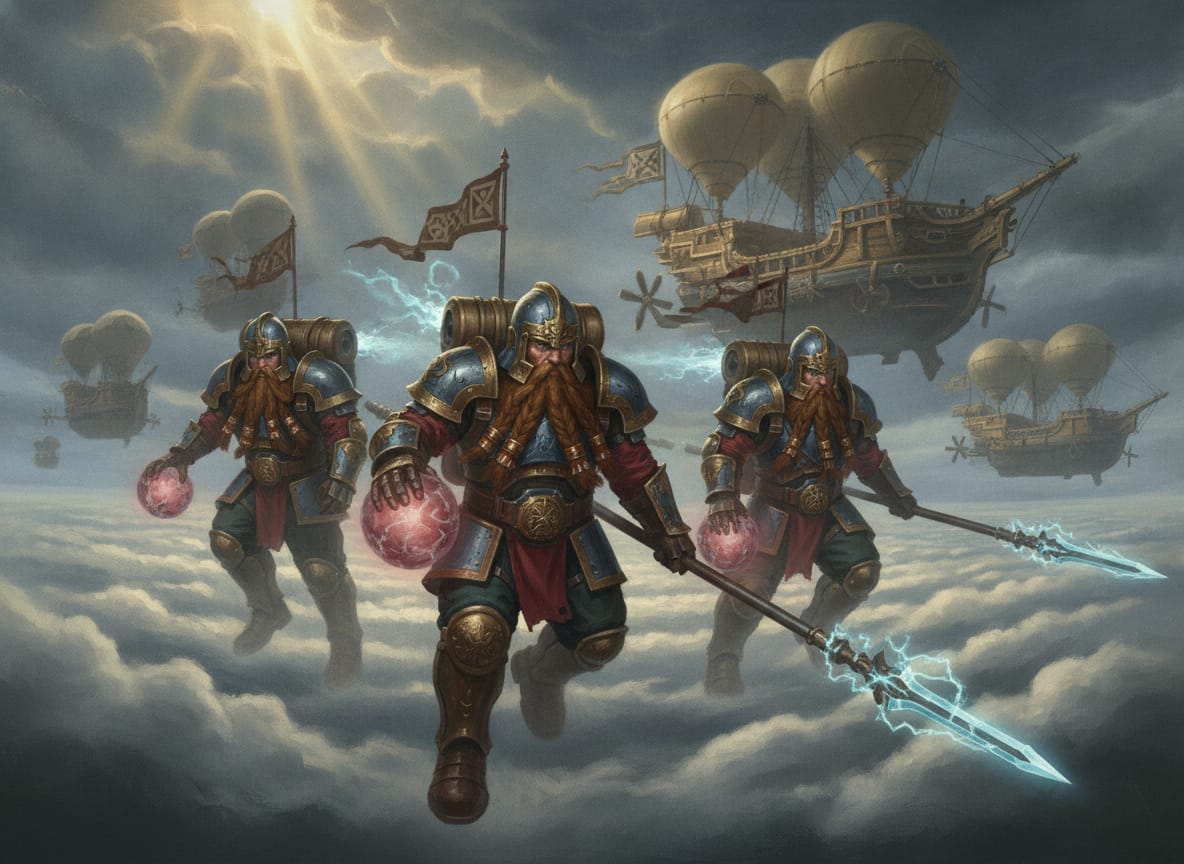 Skywardens, unit art