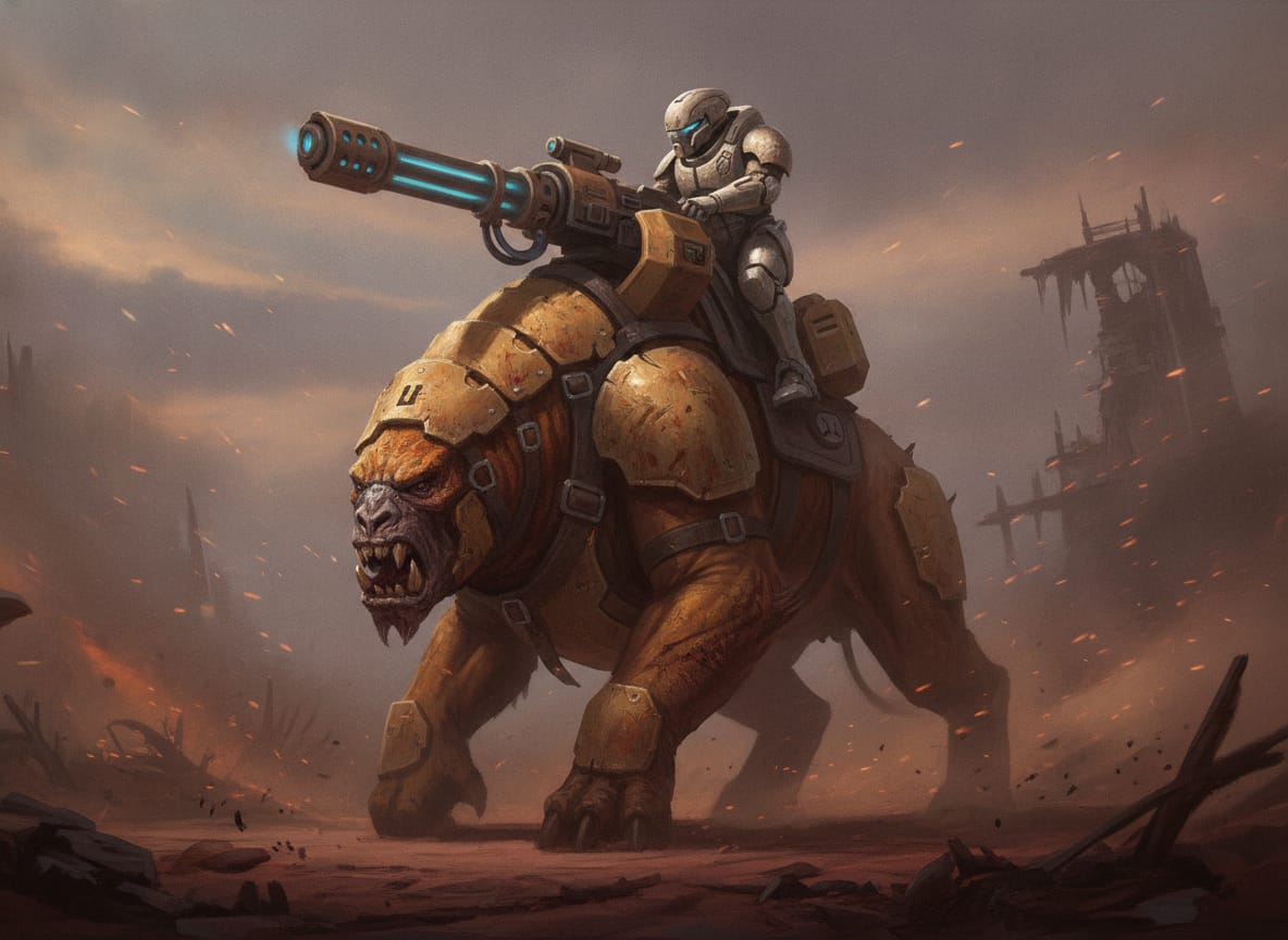 Krootox Riders, unit art
