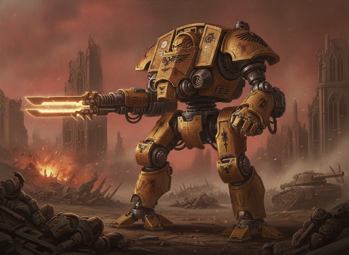 Contemptor-Achillus Dreadnought, unit art