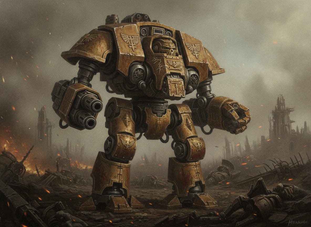 Telemon Heavy Dreadnought, unit art