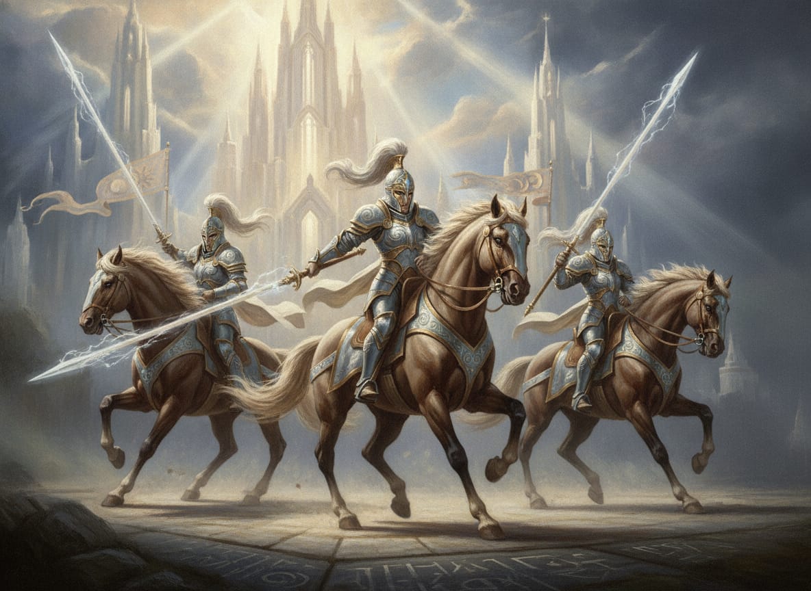 Vanari Dawnriders, unit art