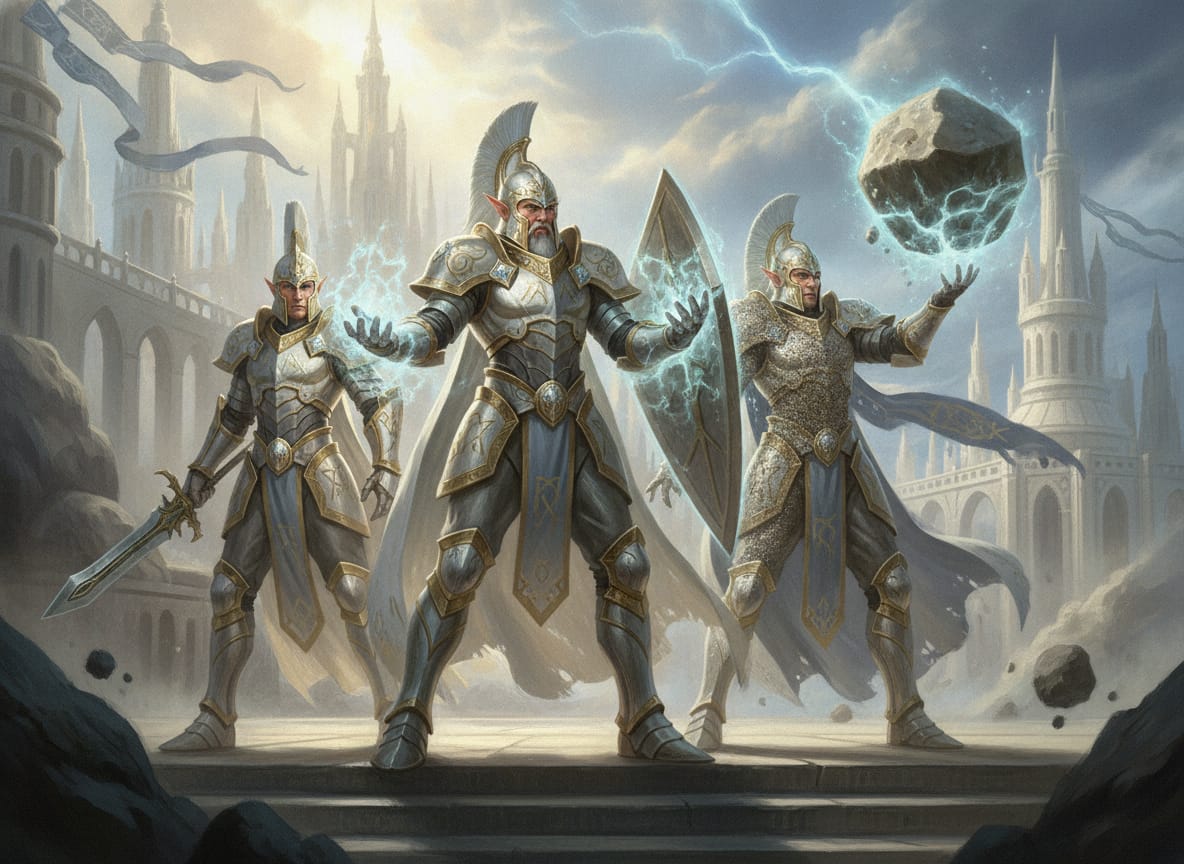 Alarith Stonemage, unit art