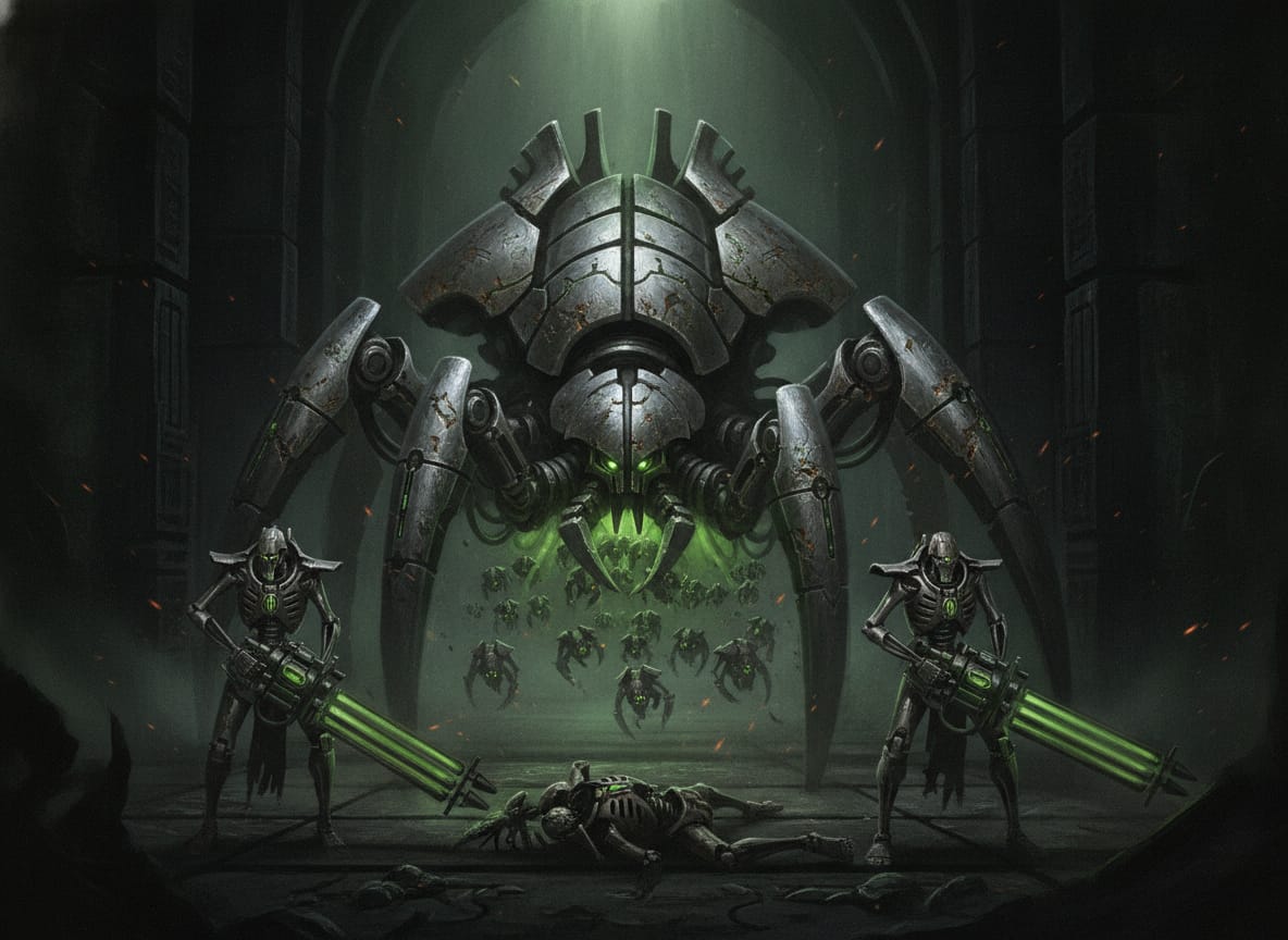 Canoptek Spyder, unit art
