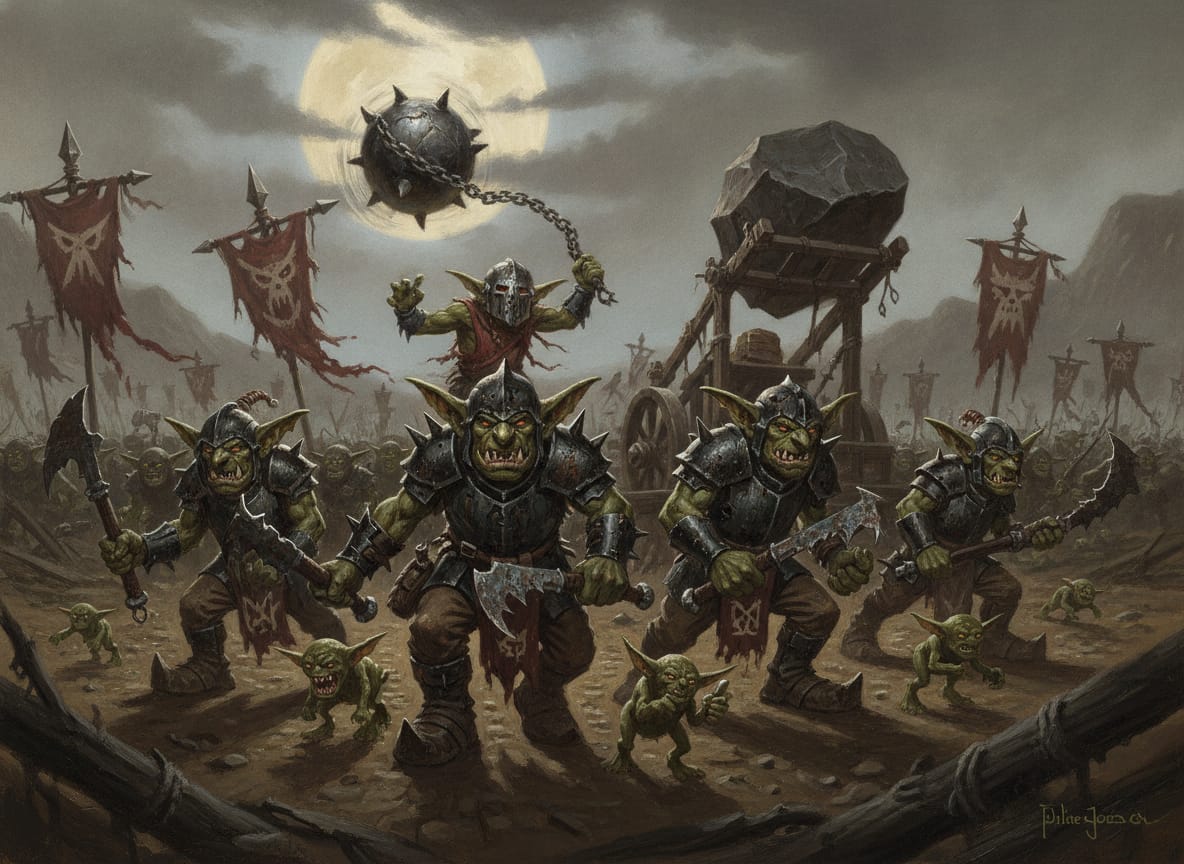Night Goblins, unit art