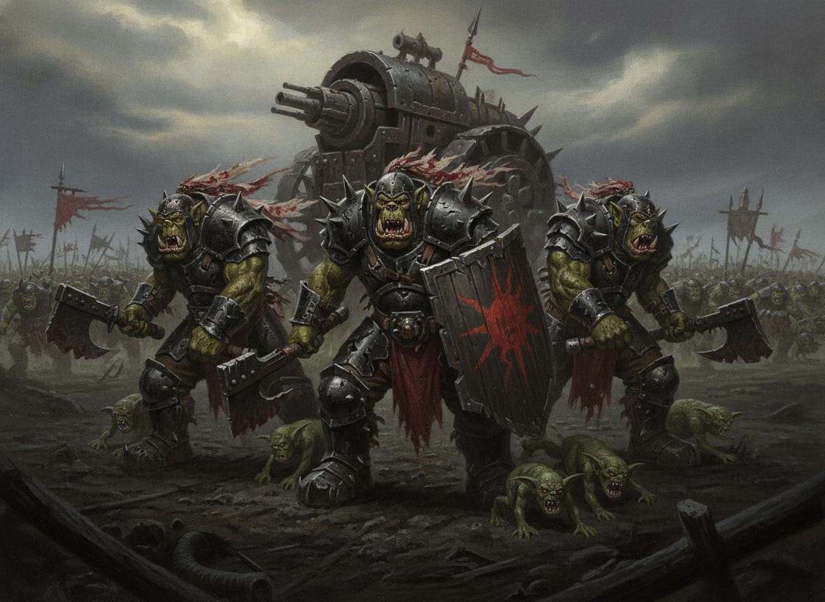 Orc Boyz, unit art