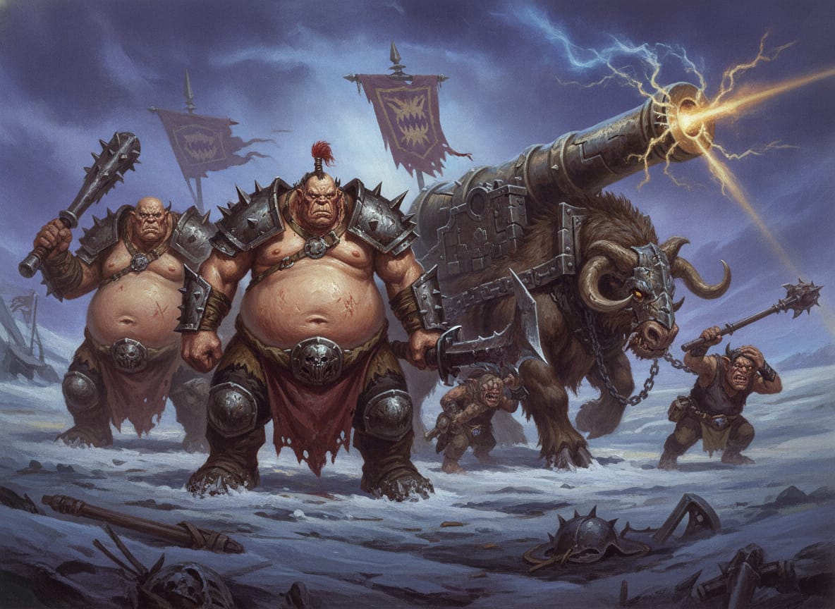 Ironblaster, unit art