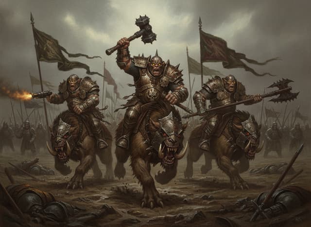 Mournfang Cavalry