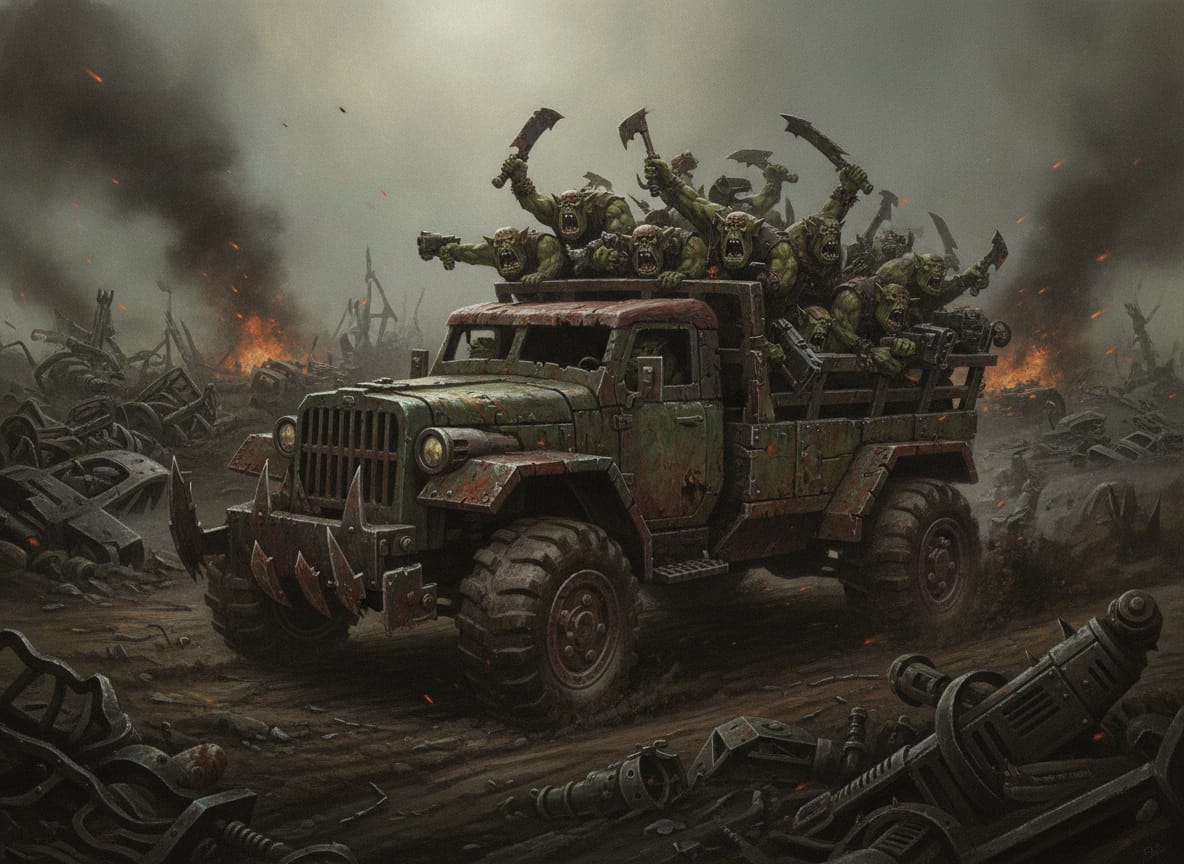 Ork Trukk, unit art