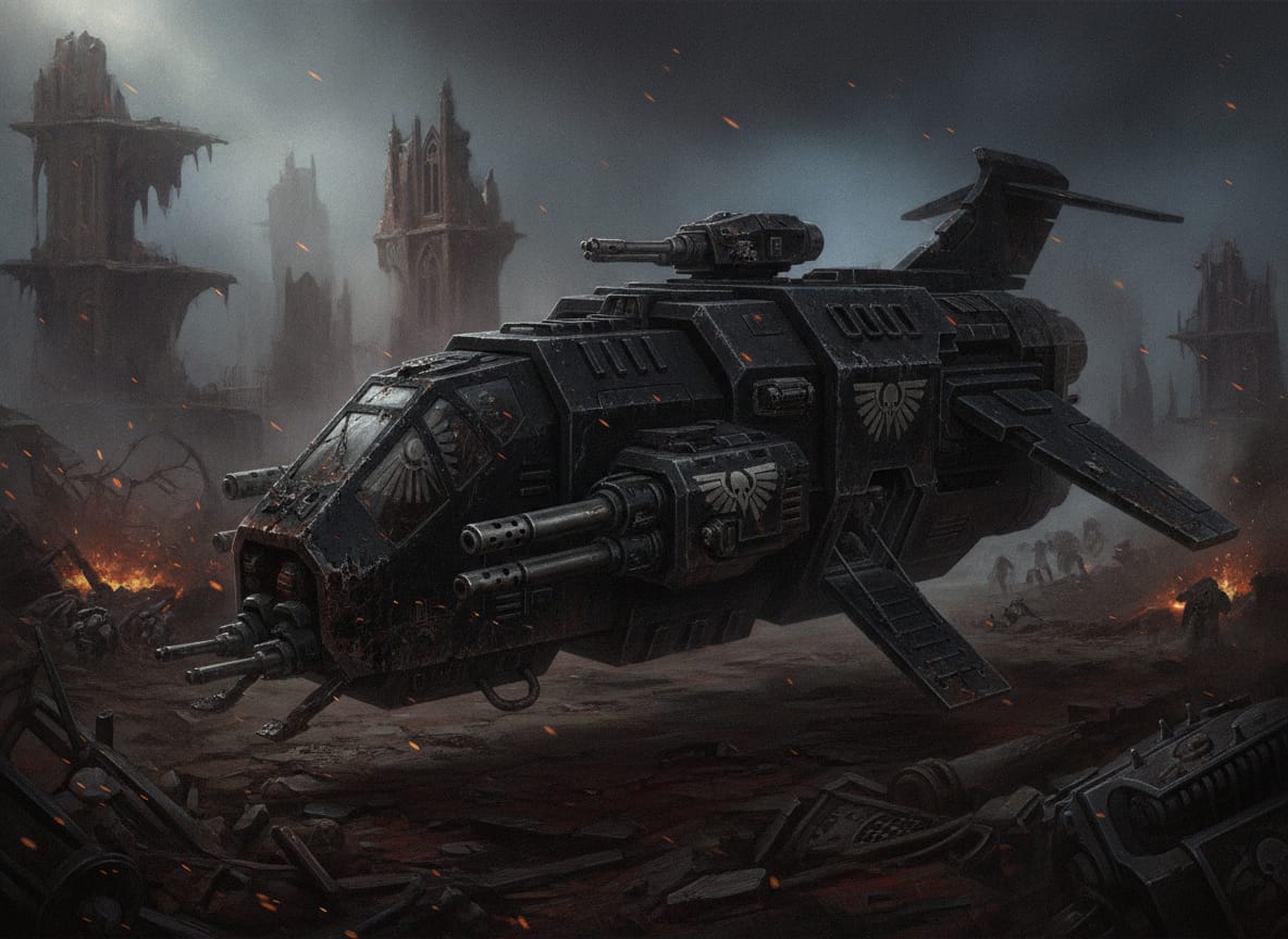 Legion Storm Eagle Gunship, unit art