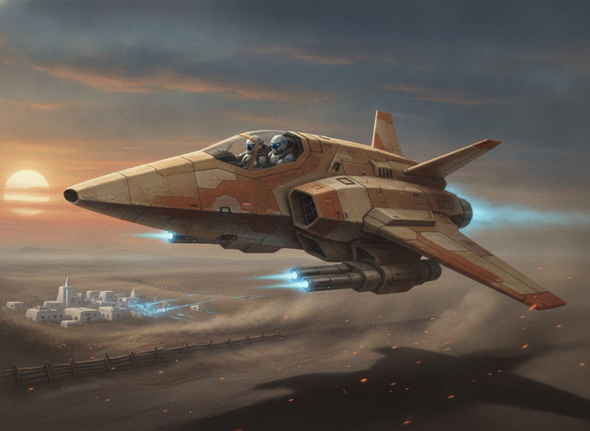 Razorshark Strike Fighter, unit art
