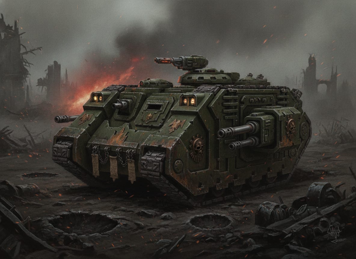 Legion Land Raider Proteus, unit art