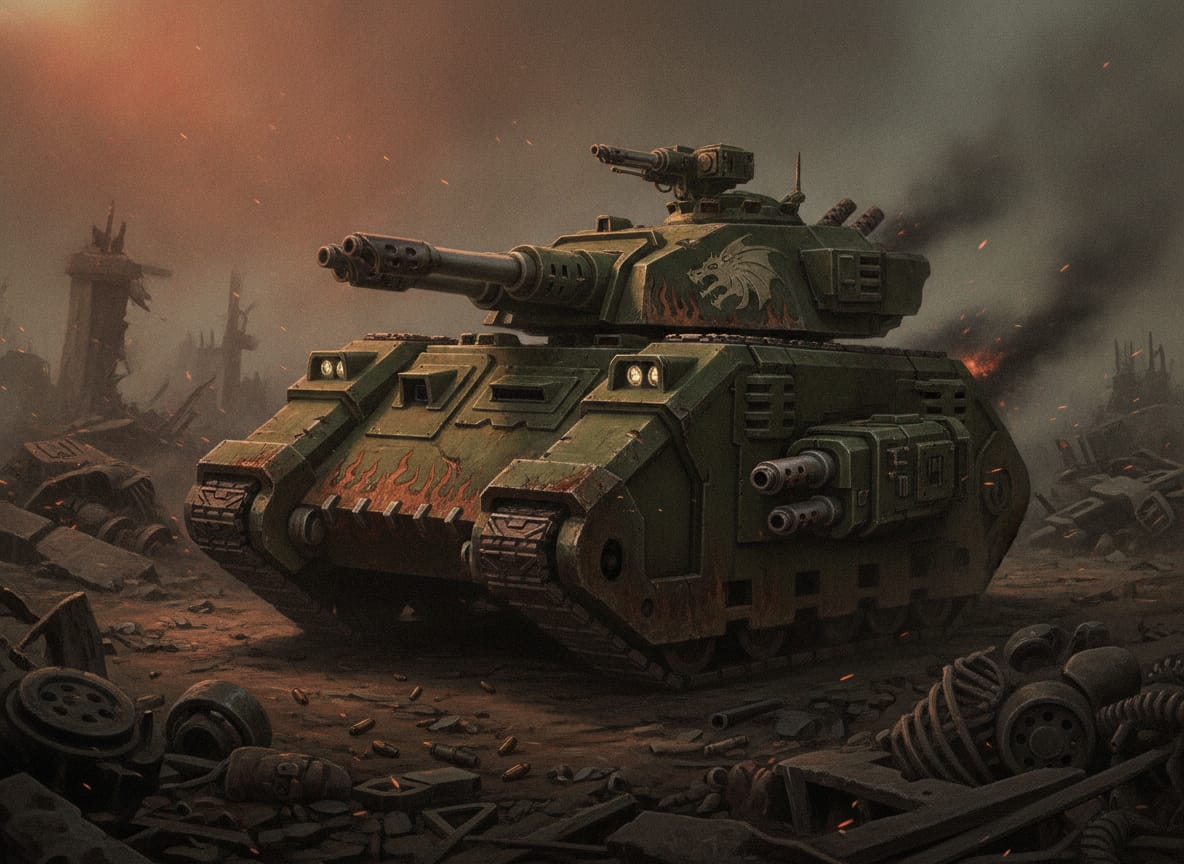 Legion Sicaran Battle Tank, unit art