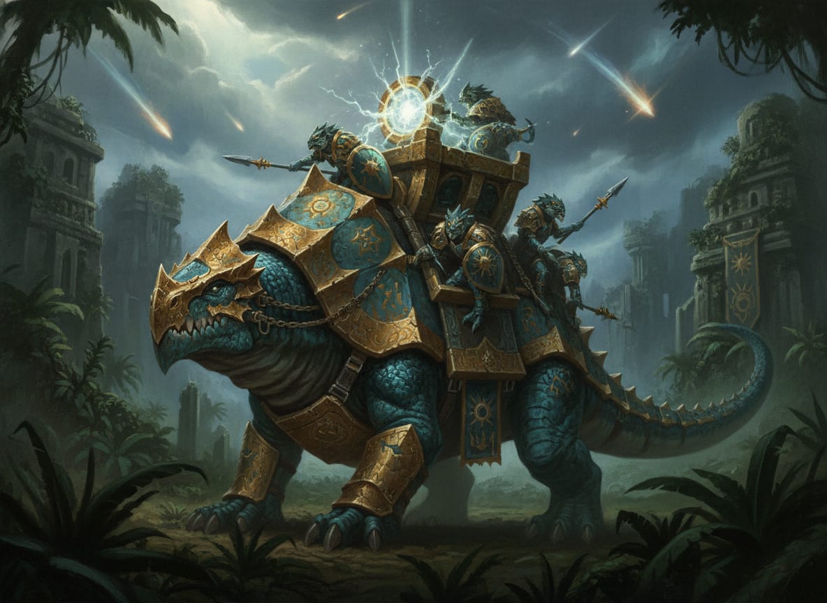 Bastiladon, unit art