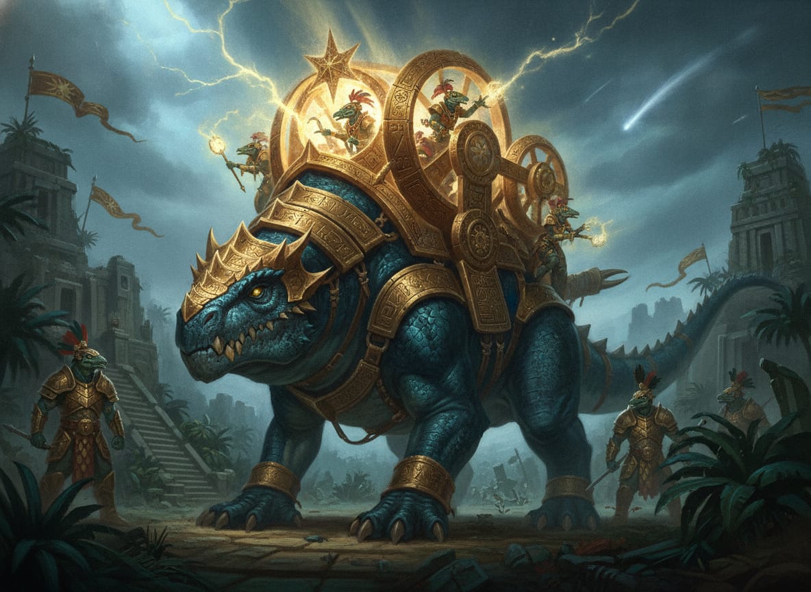 Engine of the Gods, unit art