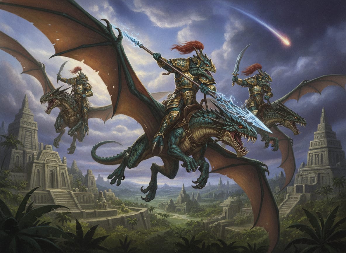 Ripperdactyl Riders, unit art