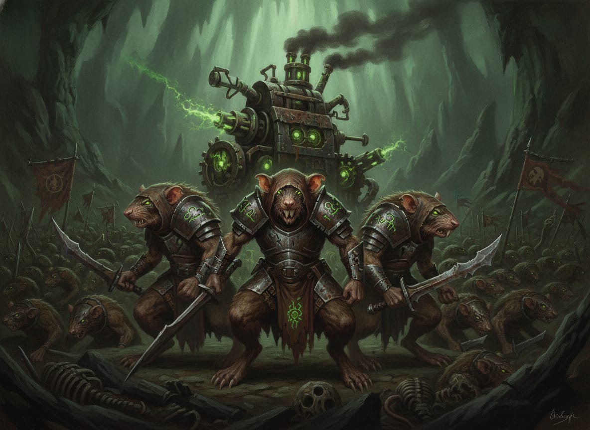 Clanrats, unit art
