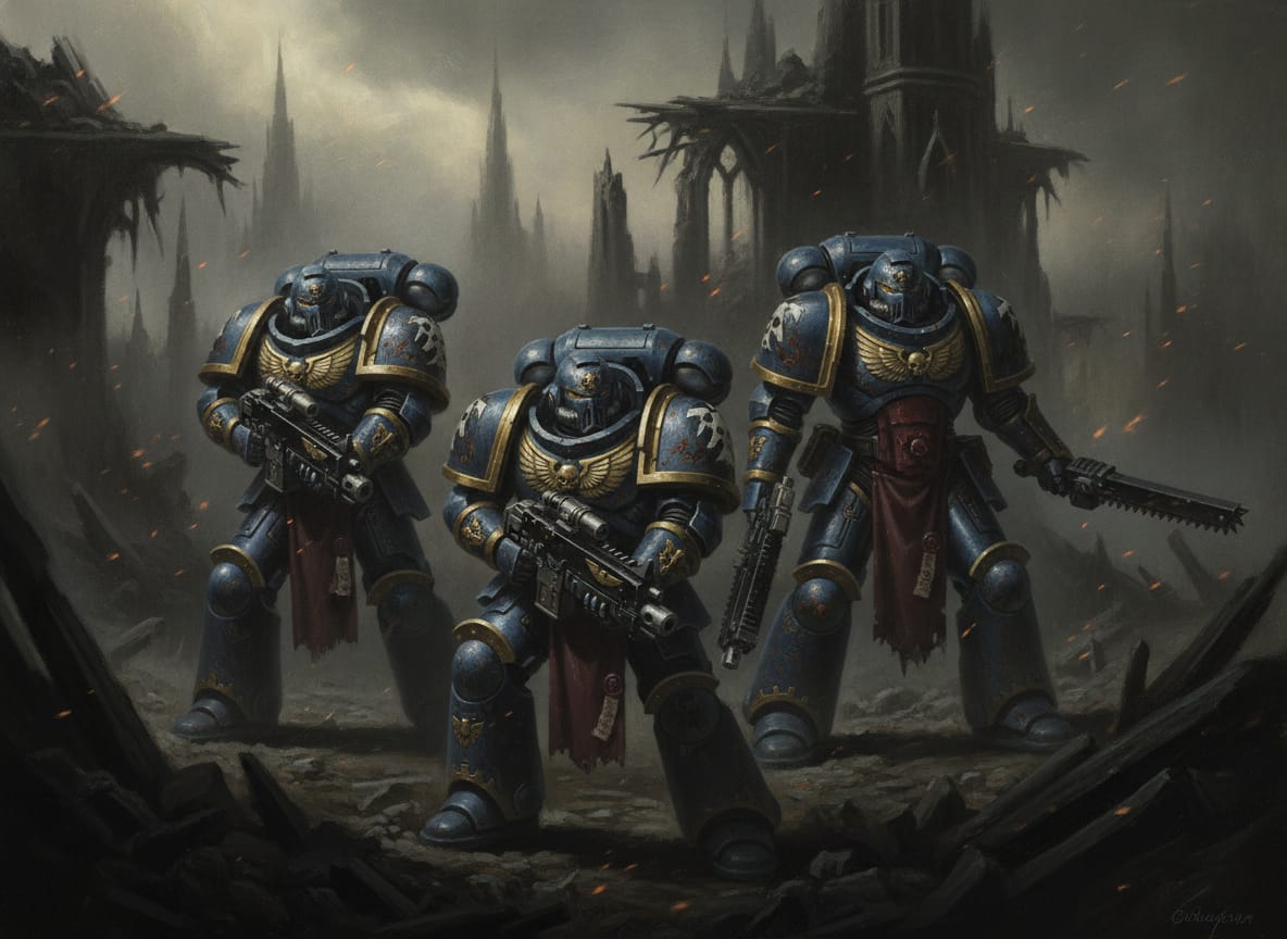 Intercessor Squad, unit art