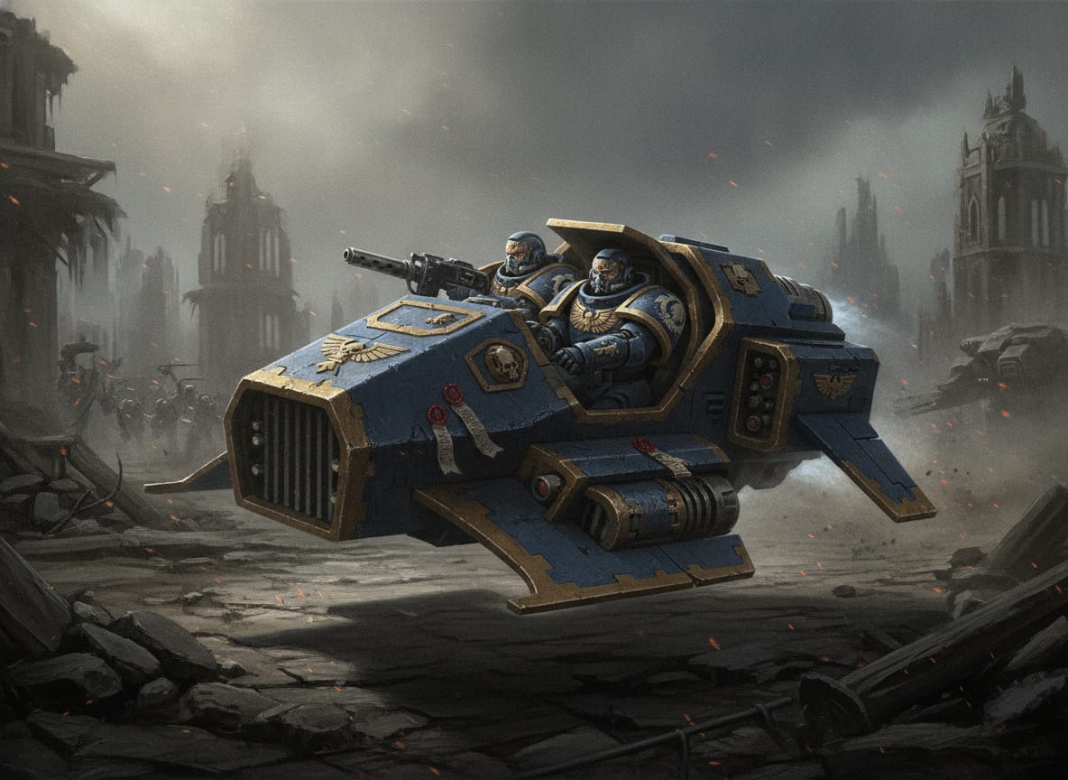 Land Speeder, unit art