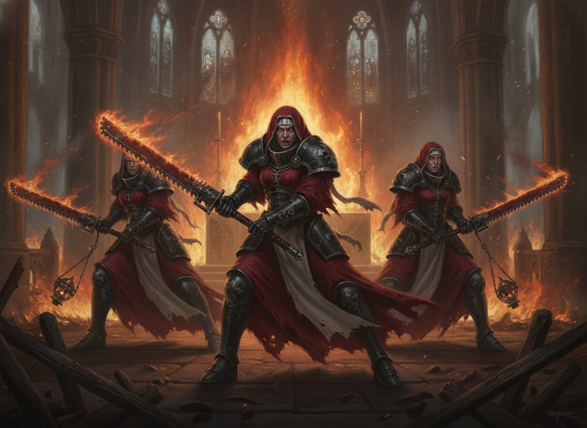 Sisters Repentia, unit art